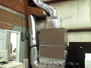 Wicked 7.5 ton installation in a church-