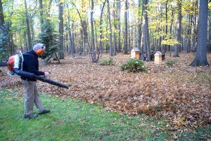 HVAC Airflow and leaf blowing -- the common denominator