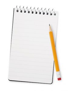 Take detailed notes during webinars